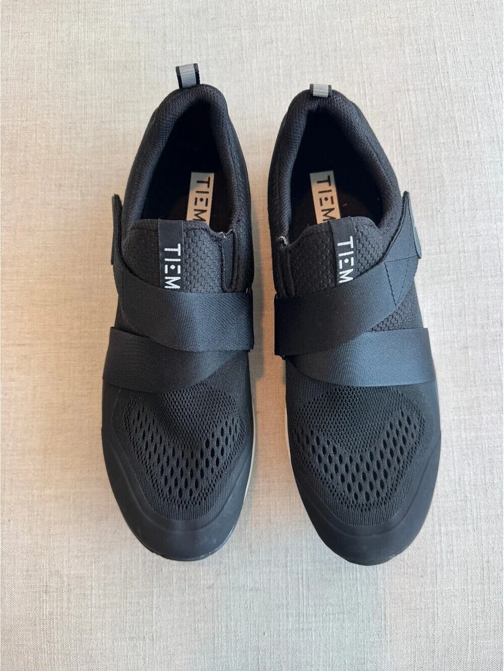 Brand New TIEM Slipstream Indoor Cycling Shoes Black Size 11.5